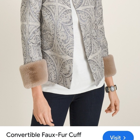 Chico’s open front jacket - Picture 11 of 11